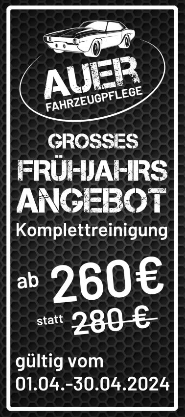 Grosses Frühjahrsangebot